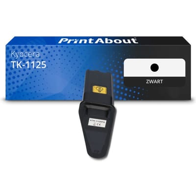 PrintAbout huismerk Toner TK-1125 Zwart Geschikt voor Kyocera