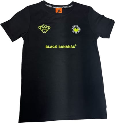 JR Monkey Tron Tee Black Bananas maat 152