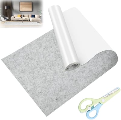 Zelfklevende Viltglijders voor Meubels - Multifunctionele Viltstrips 40 x 200 cm - Krasbestendig en Geluidsarm