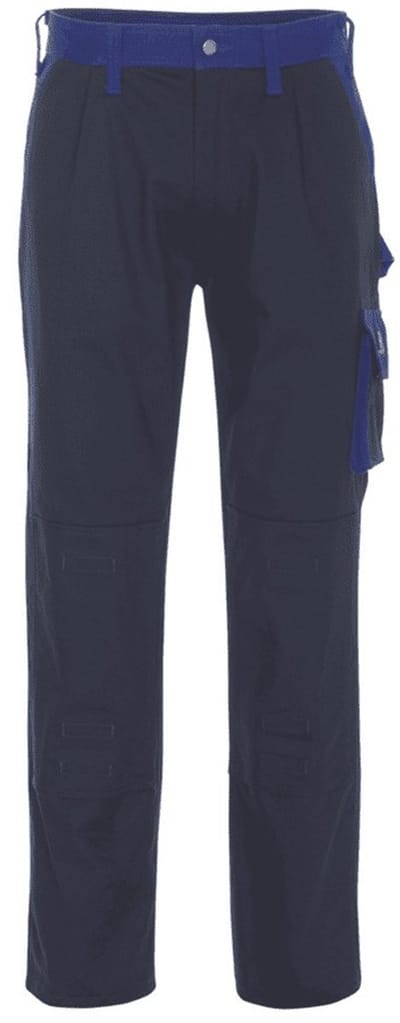 Mascot Image Broek met kniezakken 00955-630 - marine/korenblauw - C54 - 82