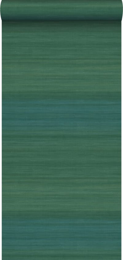 Origin Wallcoverings behang geweven structuur met kleurverloop zeegroen - 347753 - 0,53 x 10,05 m
