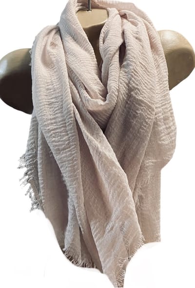 Dames effen kleur sjaal 34# beige