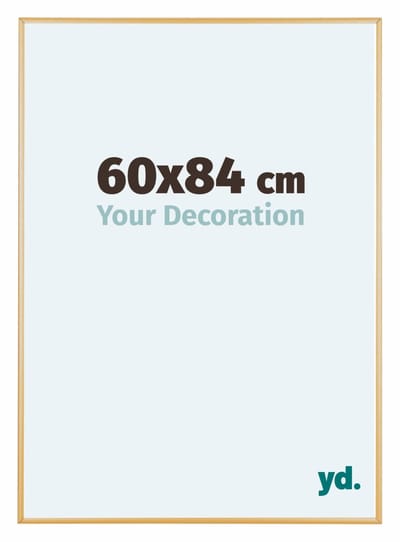 Your Decoration - Fotolijst 60x84 cm - Aluminium - Goud Vintage - Kent