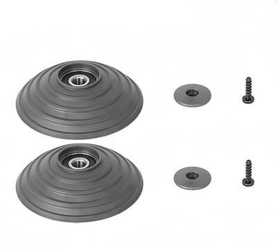 Allecto - Hoog Koppel Balwiel Reinigingskop - Vervangend Onderdeel - Perfecte Maneuvreerbaarheid - 5 cm - Geschikt voor Dyson V10 V11 V15 - Ideaal ...