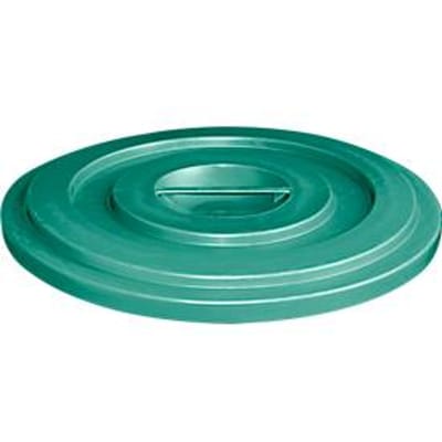 Deksel van HDPE, 35 liter, groen