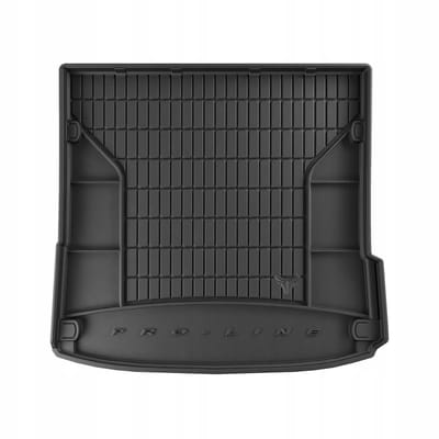 FROGUM TPE Autovloermatten & Kofferbakmat Set – Audi Q7 I 2005-2015 – Zwart – Geurloos