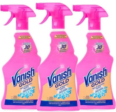 Vanish Oxi Action Gold Tapijt Vlekverwijderaar Spray - 500ml x3