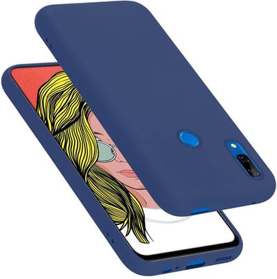 Cadorabo Hoesje geschikt voor Huawei P SMART Z / Y9 PRIME 2019 / Enjoy 10 PLUS in LIQUID BLAUW - Beschermhoes gemaakt van flexibel TPU silicone Case Cover