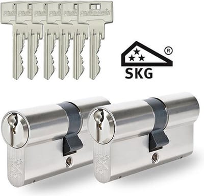 Pfaffenhain SKG3 - cilindersloten - 2 stuks gelijksluitend - 30/30 - ZS31E