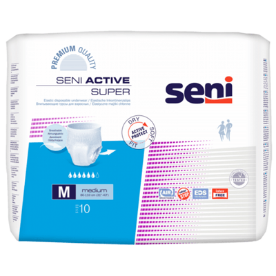 Seni Active Super Medium - 16 pakken van 10 stuks