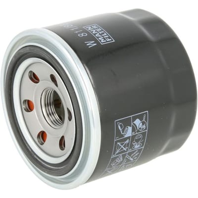 MANN-FILTER W 811/80 - Oliefilter - Schroeffilter - Voor Mazda, Hyundai & Mitsubishi - M20x1.5 - Hoogte 75 mm
