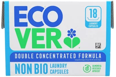 Ecover Wascapsules Universal Almond & Rescued Apricot - 18 stuks