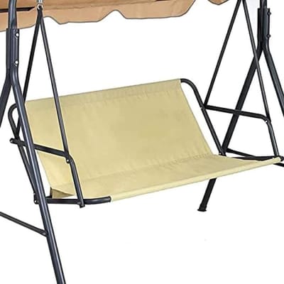 Schommelstoelhoes Vervanging - Hangmatstoelhoes Tuinstoel - Buiten Ontspannen - Waterdicht Oxford Materiaal - 148x50x50cm - Beige
