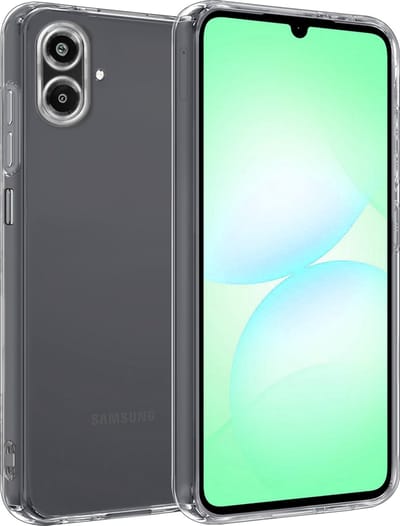 Hoesje Geschikt voor Samsung Galaxy A07 - Sterk & Shockproof - Hoes Cover - Siliconen Case - Transparant