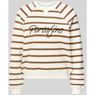 Sweatshirt met Stitching