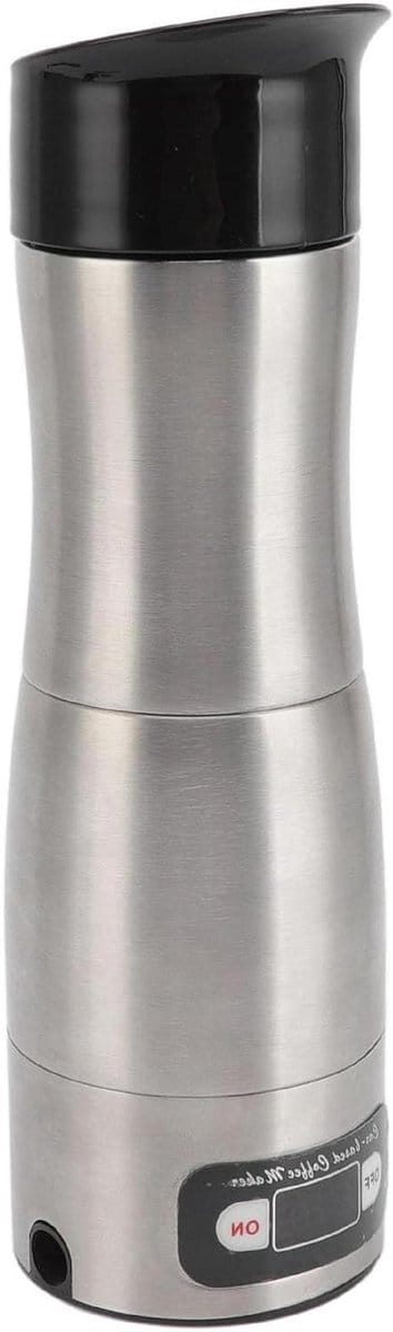 Compact Koffiezetapparaat - Draagbare Machine - Koffie Zetten Onderweg - Snelle Opwarmtijd - 150 Ml Capaciteit - Zwart