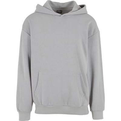 Urban Classics - Light Terry Hoodie/trui - S - Grijs