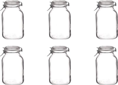 Rocco Bormioli Weckpot Fido 1.5 l 6 stuks