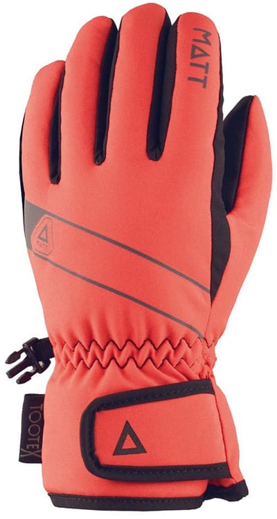 Matt Pri Handschoenen Rood,Oranje 6 Years Kinderen