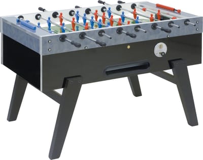 Garlando voetbaltafel Maracana met solid rods. Gemonteerd