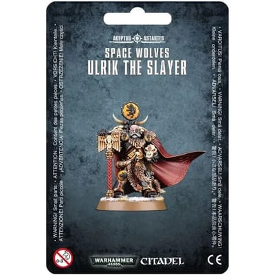 8-delig beeldje Games Workshop Warhammer 40k - Space Wolves Ulrik le Tueur