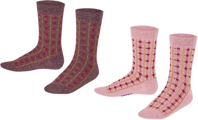Esprit Sokken Check 2-Pack