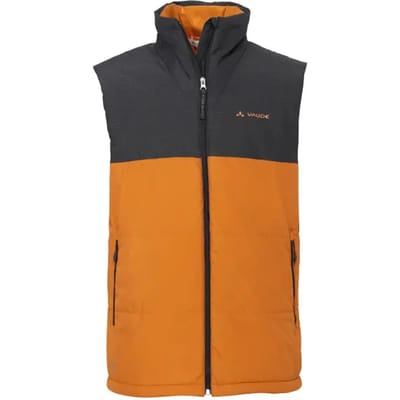 Vaude Neyland Padded Vest Bruin,Zwart L Man