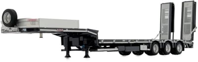 MarGe Models semi lowloader antraciet van Nooteboom, schaal 1 op 32