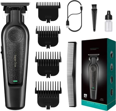 MIRA® Trimmer Baard - Trimmer - Zwart - 19cm x 9cm x 6cm
