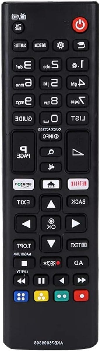 Vervangende Afstandsbediening voor SMART 3D LCD TV - Compatibel met LG AKB75095304, AKB75095305, AKB75095306 en AKB75095308 - Zwart en Gebruiksvriendelijk