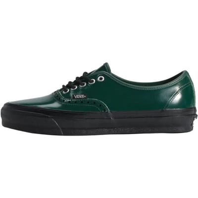 Vans Authentic Leer 'Gloss Bordeaux' 46 black