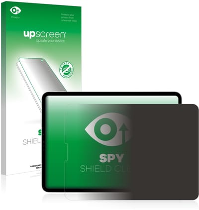 upscreen - privacy screenprotector voor Apple iPad Pro 11" 2022 (Landschapsmodus) - Folie Beschermfolie Blauwlichtfilter