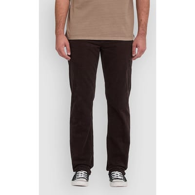 Volcom Solver 5 Pocket Cord Broek bruin