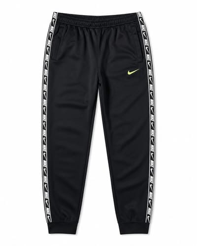 Nike Repeat Poly Knit Pant - Trainingsbroek - XXL - Black / Zwart - Repeat Logo - Lifestyle