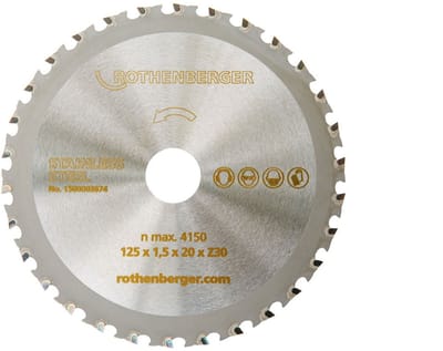 ROTHENBERGER DURACUT X-Roestvrijstalen zaagblad, voor PIPECUT mini - 1500003674