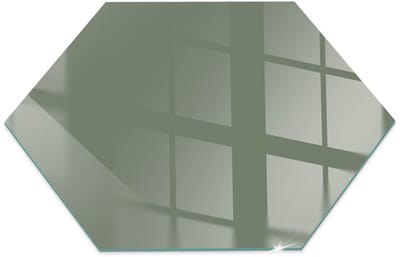 Tulup Kachel Vloerplaat - Olijfkleur Vloerplaat Openhaard - 40 cm x 36,6 cm - Groente Plaat Voor Onder Kachel - Rechthoek Kachel Vloerplaat - Vloerplaat Voor Houtkachel - Onderplaat Kachel - Vloerplaat Voor Kachel