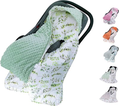 Babydeken - 90 x 90 cm - Geschikt voor autostoeltjes en kinderwagens - Alle seizoenen - model A