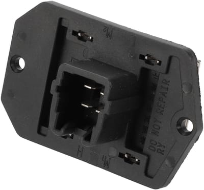 Dailygoods Blower Motor Resistor - Verwarmingsysteem - Zwart - Blower Resistor - Essentieel voor comfort - Geschikt voor Toyota Sienna 2006-2010