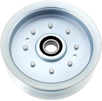 Dailygoods- Katrol Platte Idler 133 x 43 mm - Vervangend Onderdeel - Compatibel met John Deere - Metaal - Gewicht 685g - Onderdeelnummer GY22082/GY20629 - Looprol