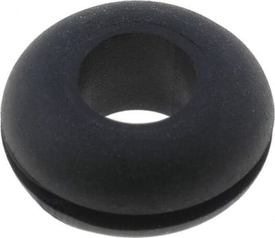10 stuks Rubberen doorvoertule - kabeldoorvoer - 6.4mm