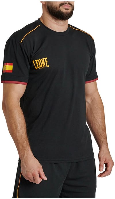 Leone1947 Spain T-shirt Met Korte Mouwen Zwart M Man