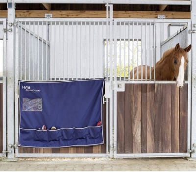 HKM staldoek navy - 130 x 120cm