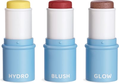 Rosalyne Pro-Age Sticks (3-Pack) - Natuurlijke Make-up voor de Oudere Huid - Hydro + Blush + Glow Sticks