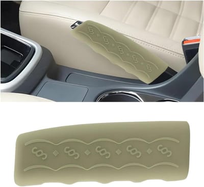 Siliconen handremhoes - antislip bescherming - auto accessoires - universele bescherming - interieurdecoratie - beige