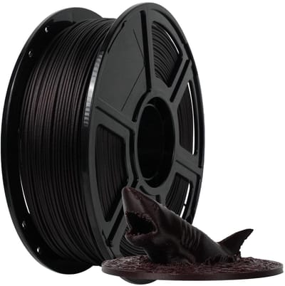 Dailygoods- 3D-printerfilament 1,75 mm - PETG/koolstofvezel - 1 kg - hittebestendig - hoge sterkte/stijfheid - ontworpen voor complexe onderdelen - Filament