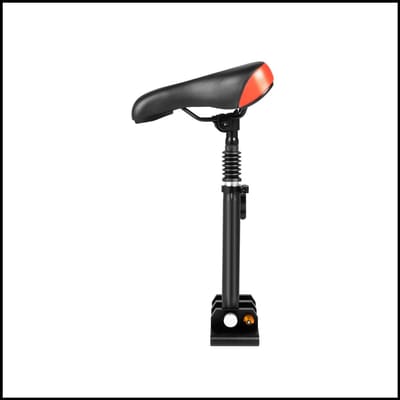 Opvouwbare Scooterstoel – Verstelbaar Zadel – Comfortabel Rijden – PU & Hoge Elastische Spons – Lichtgewicht en Modern