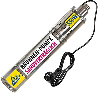 Zandcompatibele Diepbronpomp 7,5 cm - Robuuste Schroefpomp voor Tuin en Watervoorziening