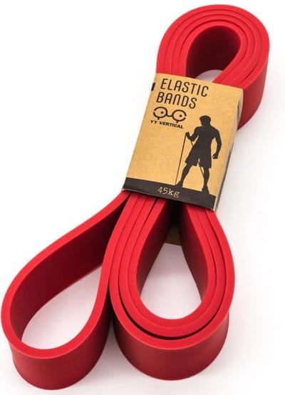 Y&Y Elastic Resistance bands hulpmiddel voor krachttraining 45 KG - Rood