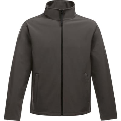 Regatta Heren Ablaze Afdrukbaar Softshell-jasje (Afdichting Grijs/Zwart)