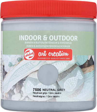 Talens Art Creation indoor & outdoor verf 250ml - Neutraal grijs